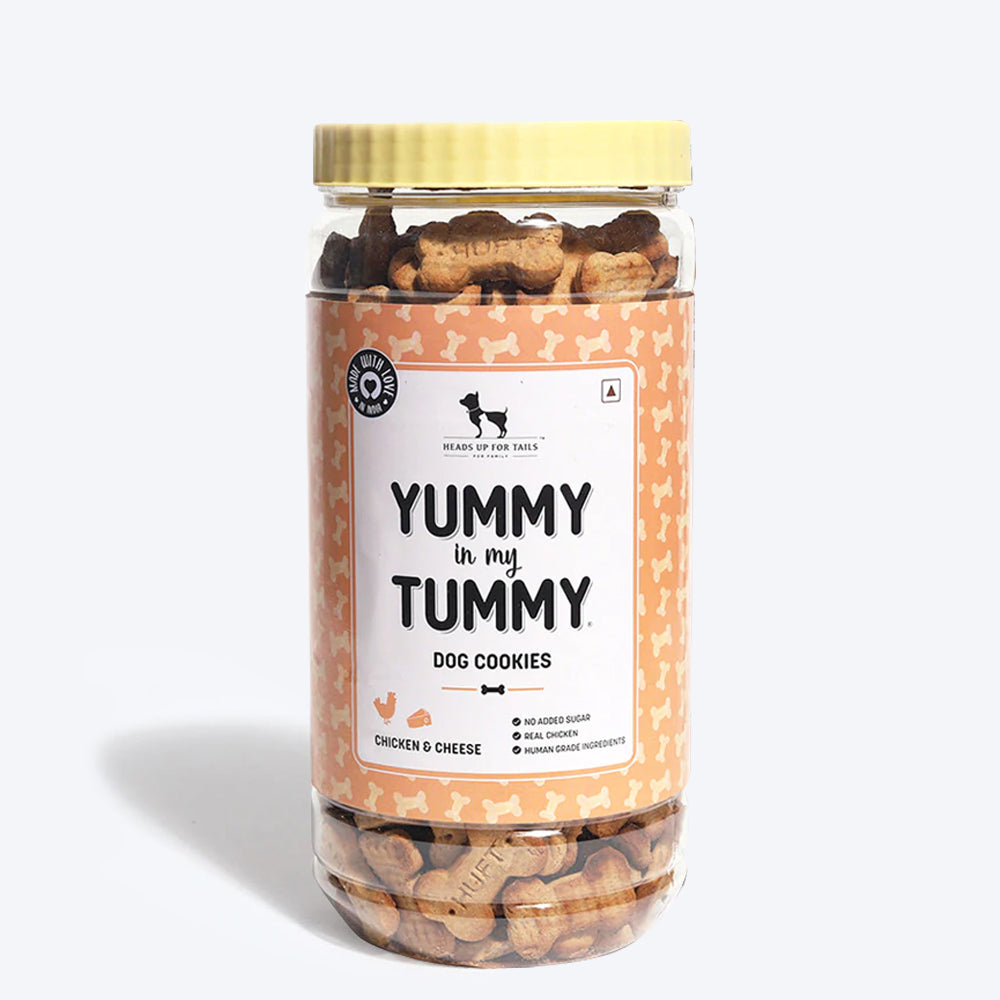 HUFT YIMT Chicken & Cheese Dog Biscuits - Heads Up For Tails