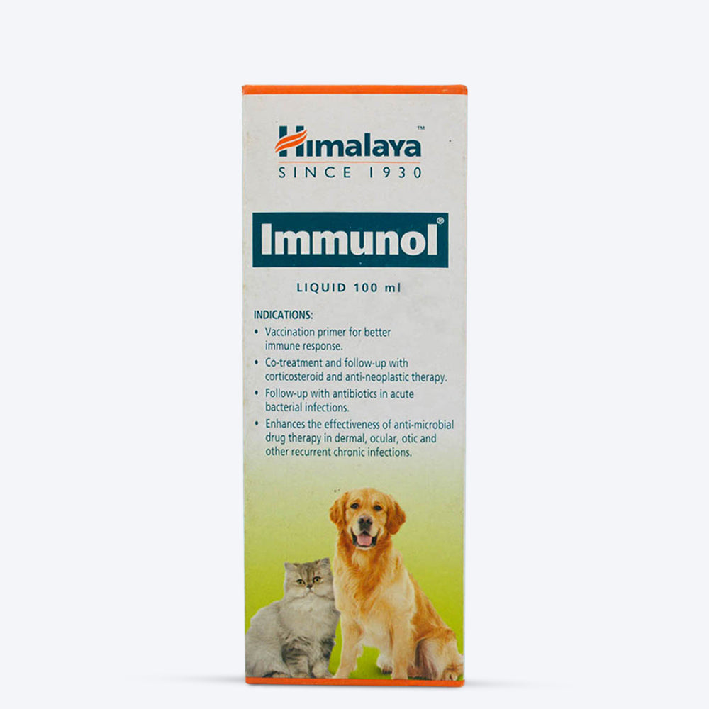 Himalaya Immunol Supplement for Cats and Dogs - 100 ml - Heads Up For Tails