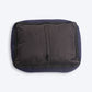 HUFT Personalised Lounger Dog Bed (Free Bone Cushion) - Navy With Brown_10