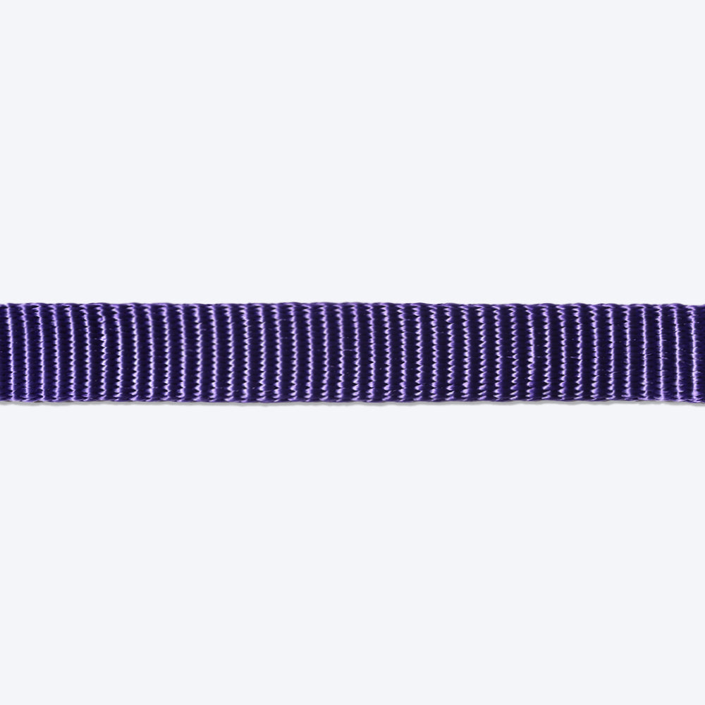 Trixie Premium Nylon H-Harness For Dogs - Violet - Heads Up For Tails