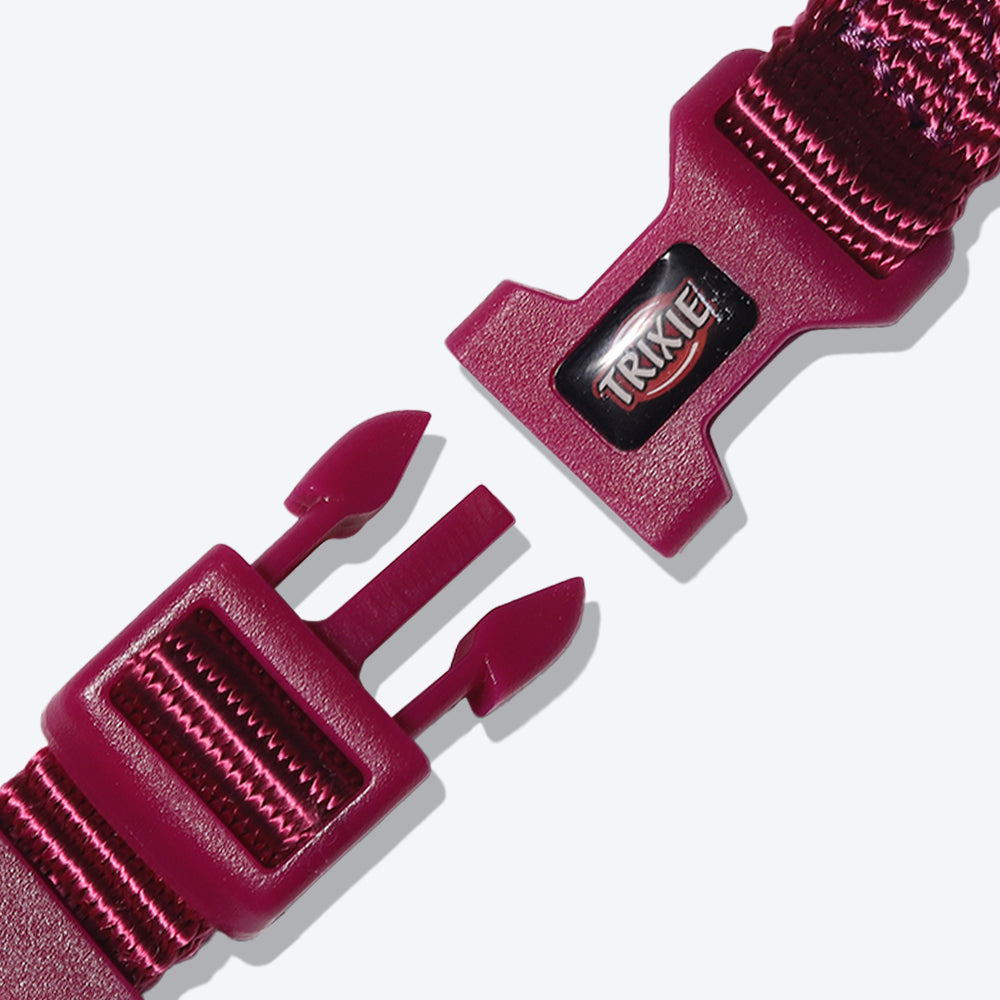 Trixie Premium Nylon H-Harness For Dogs - Orchid - Heads Up For Tails