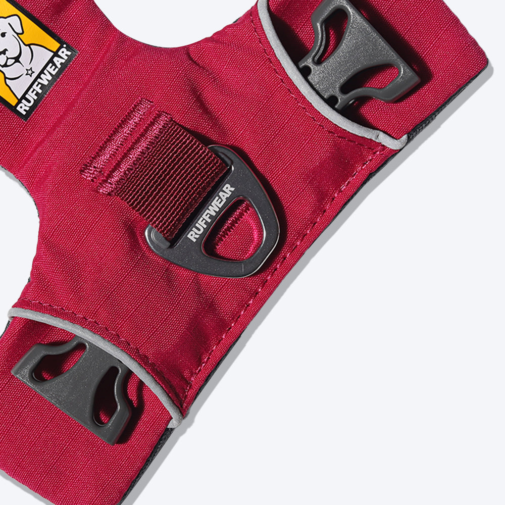 Ruffwear Front Range Dog Harness - Red Sumac - Heads Up For Tails