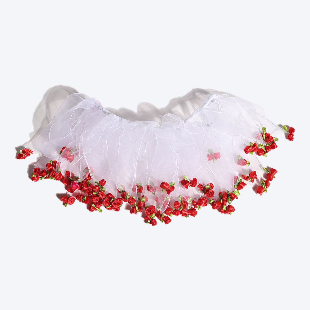 HUFT Celebration Party Dog Collar - White - Heads Up For Tails