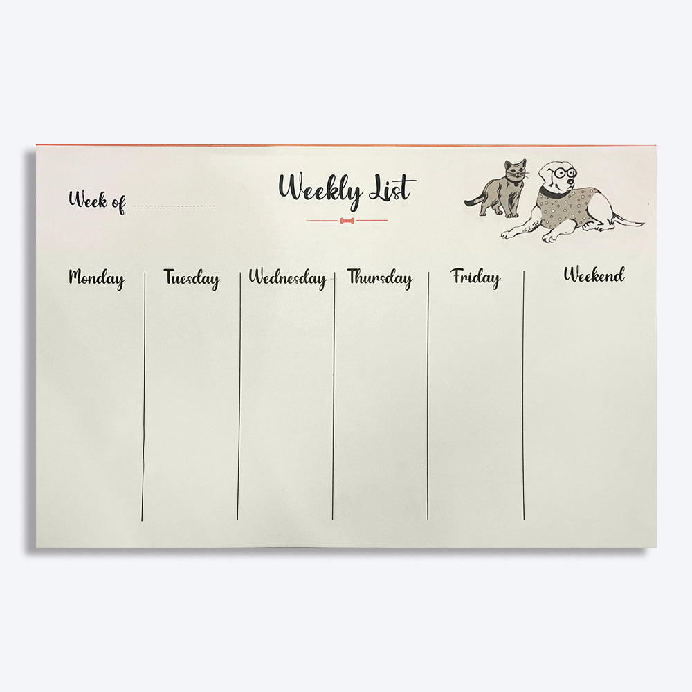 HUFT Floral Magic Weekly Planner Online in India at Heads Up For Tails.