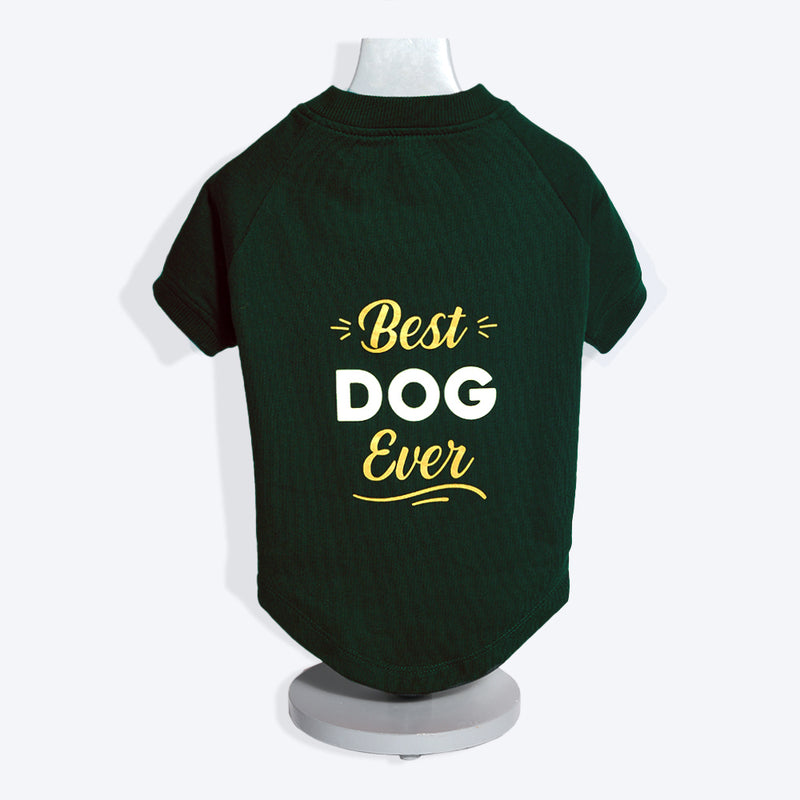 HUFT Fleece Dog Sweatshirt - Dark Green - Heads Up For Tails