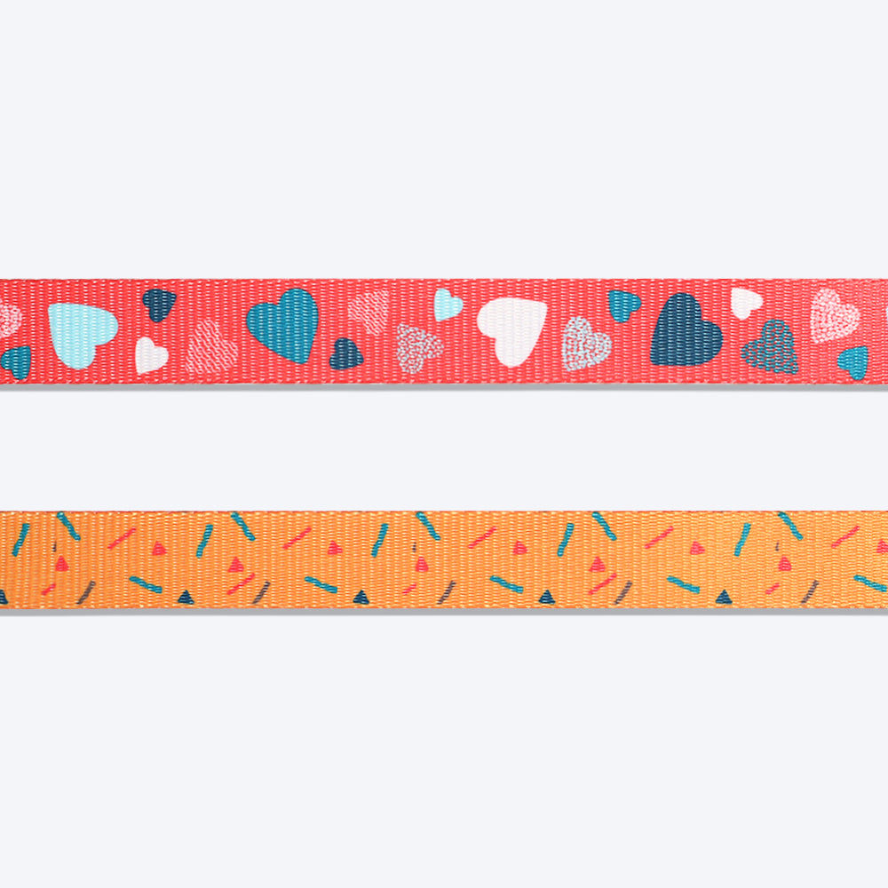 HUFT Endless Joy Printed Dog Leash - Heads Up For Tails
