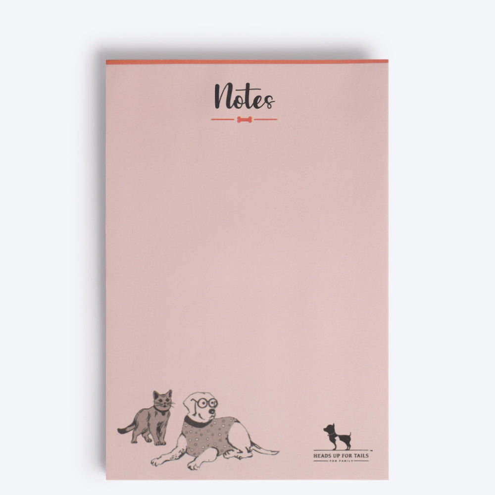 HUFT Doggy Doodle Notebook - Heads Up For Tails