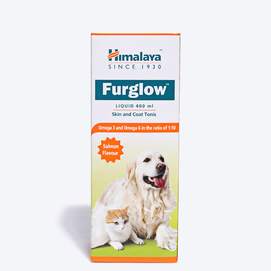 Himalaya Furglow Skin and Coat Tonic for Pets - 400 ml - Heads Up For Tails