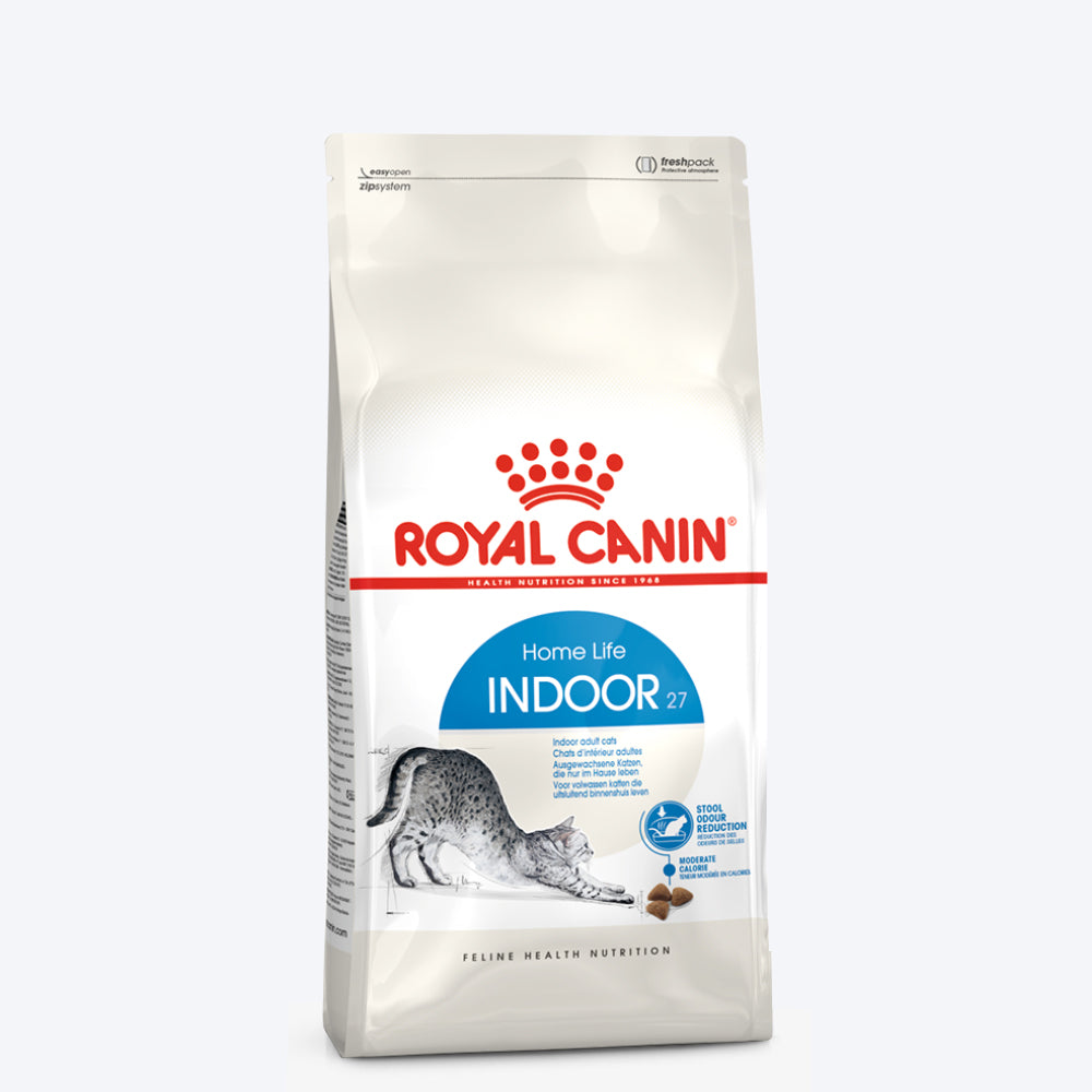 Royal Canin Home Life Indoor 27 Dry Cat Food - 2 kg - Heads Up For Tails