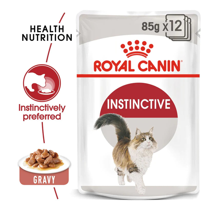 Royal Canin Instinctive Wet Cat Food - 85 g packs - Heads Up For Tails