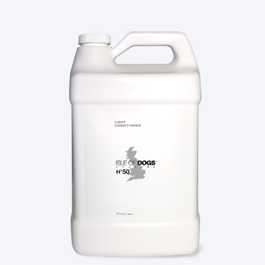Isle of Dogs No. 50 Coature Light Management Conditioner For Dogs - 1 Gallon (3.8 liters) - Heads Up For Tails