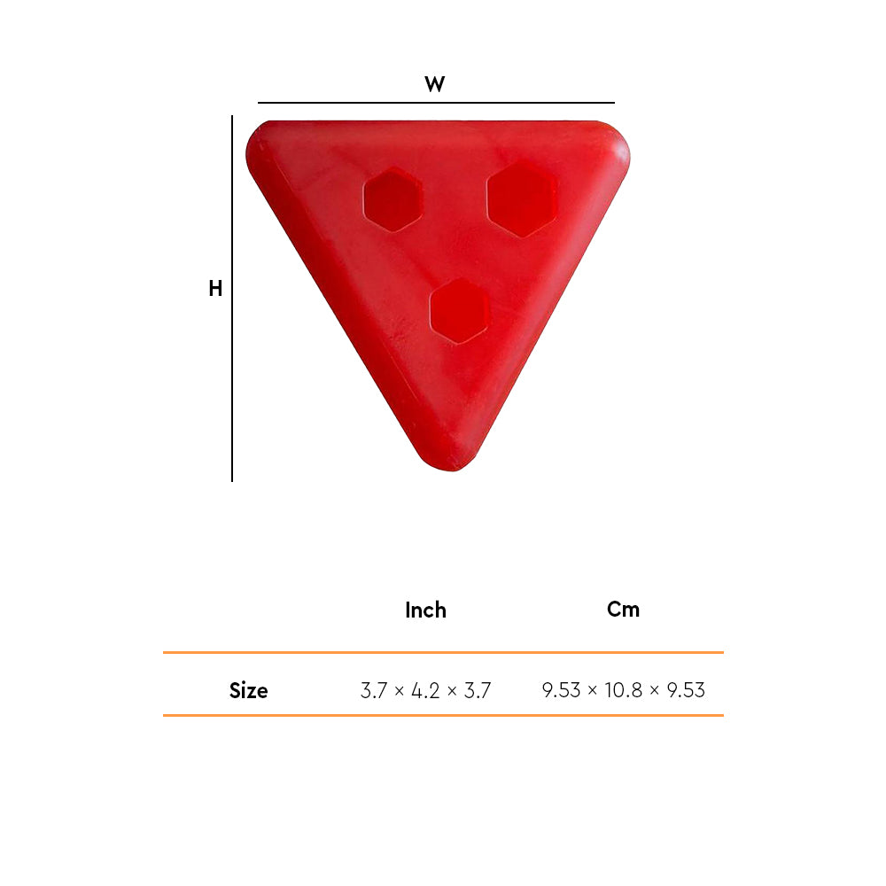 KONG Pawzzels Pyramid Small Dog Interactive Toy - Heads Up For Tails