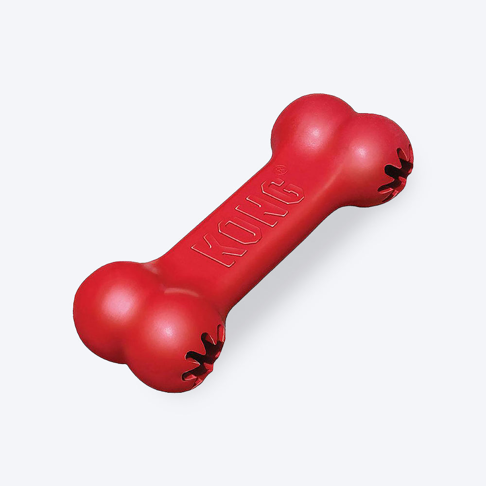KONG Classic Goodie Bone Dog Chew Toy - Heads Up For Tails
