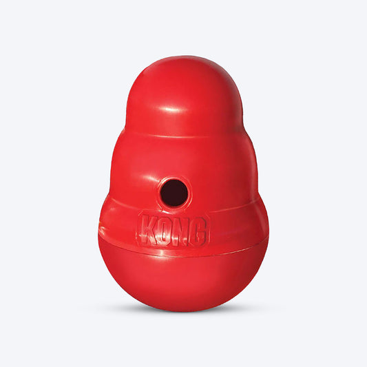 KONG Wobbler Interactive Dog Toy (In multiple sizes) - Heads Up For Tails