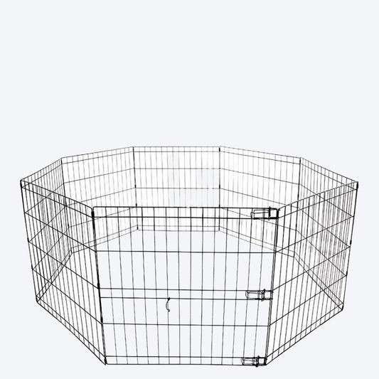 M-Pets Foldable Puppy Pen Fence - Heads Up For Tails