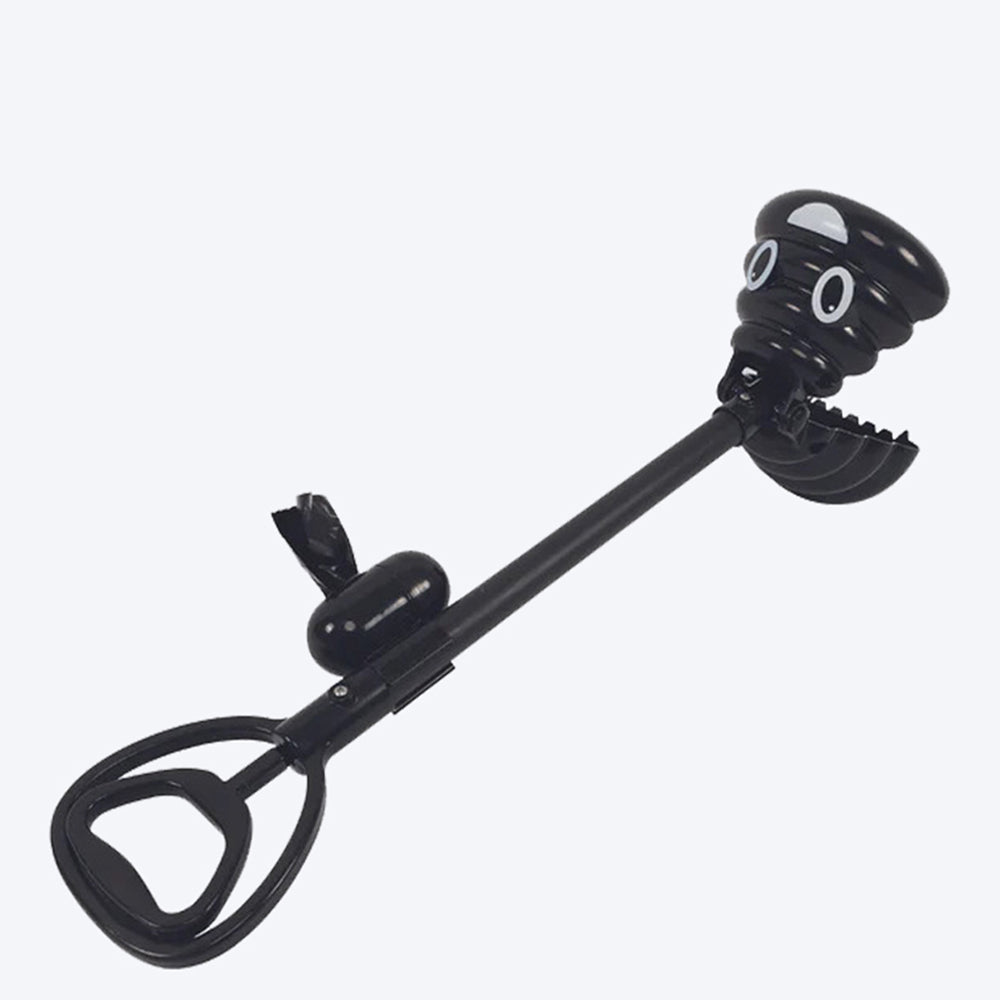 M-Pets Poopsie Waste Scoop for Pets - Black (15.4 x 14.5 x 66.7 cm) - Heads Up For Tails