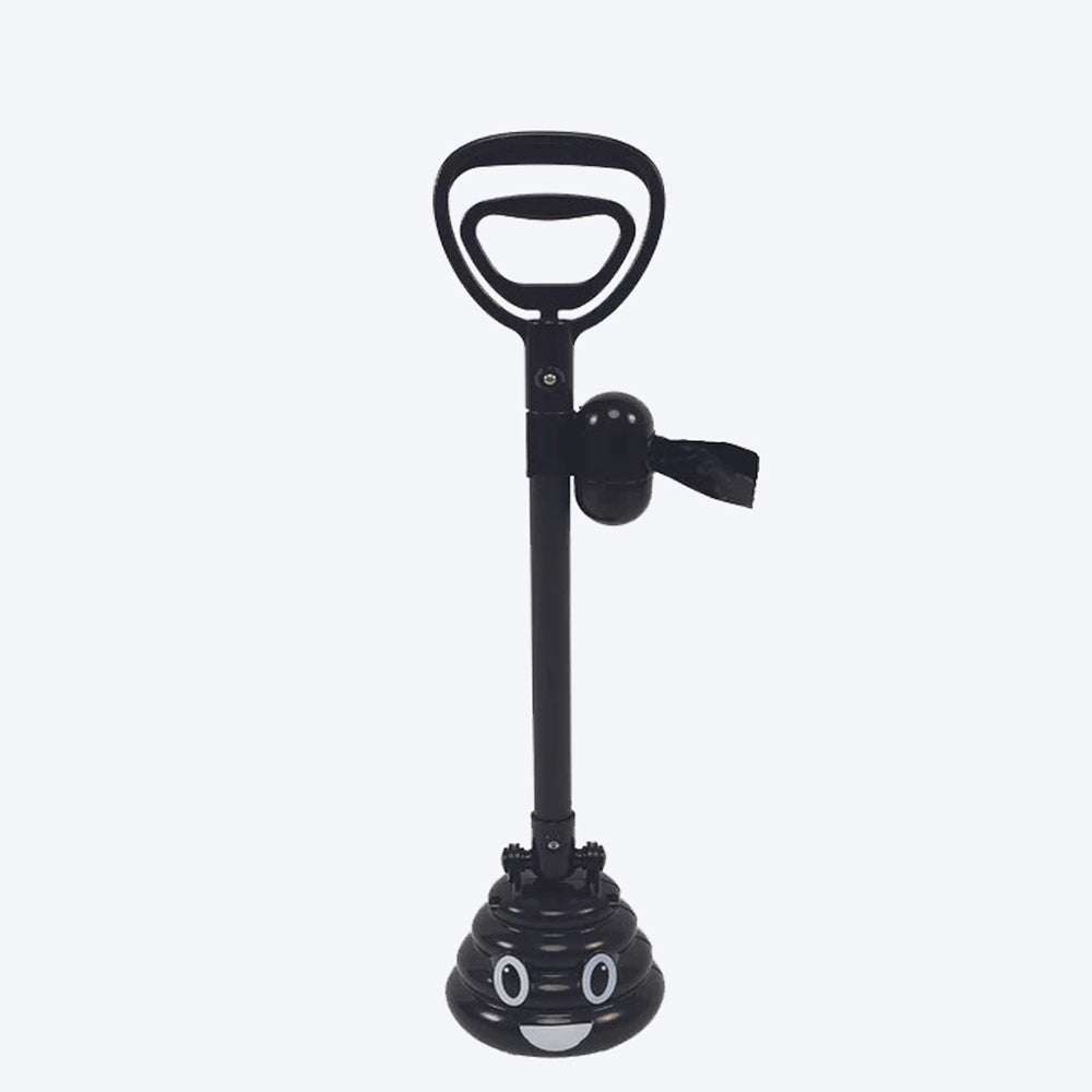 M-Pets Poopsie Waste Scoop for Pets - Black (15.4 x 14.5 x 66.7 cm) - Heads Up For Tails