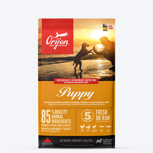 Orijen Grain Free Dry Puppy Food (All Breeds) - Heads Up For Tails