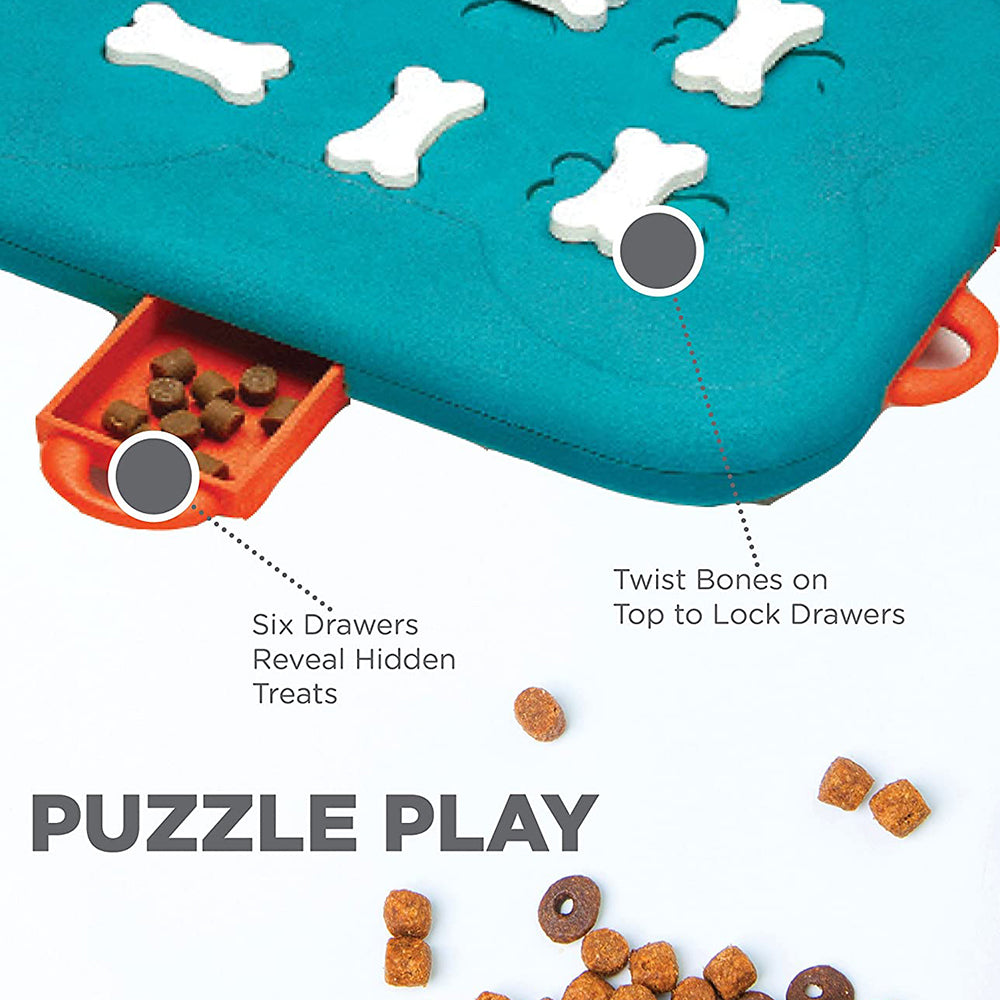 Outward Hound (Nina Ottosson) Dog Casino - Unlock, Pull & Treat - Interactive Dog Toy - Level 3_02