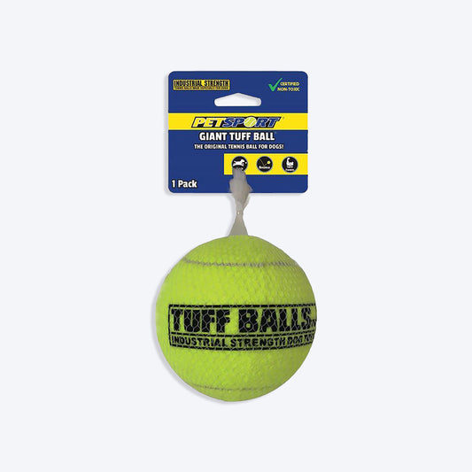 Petsport Giant Tuff Ball - Pack Of 1 - Heads Up For Tails