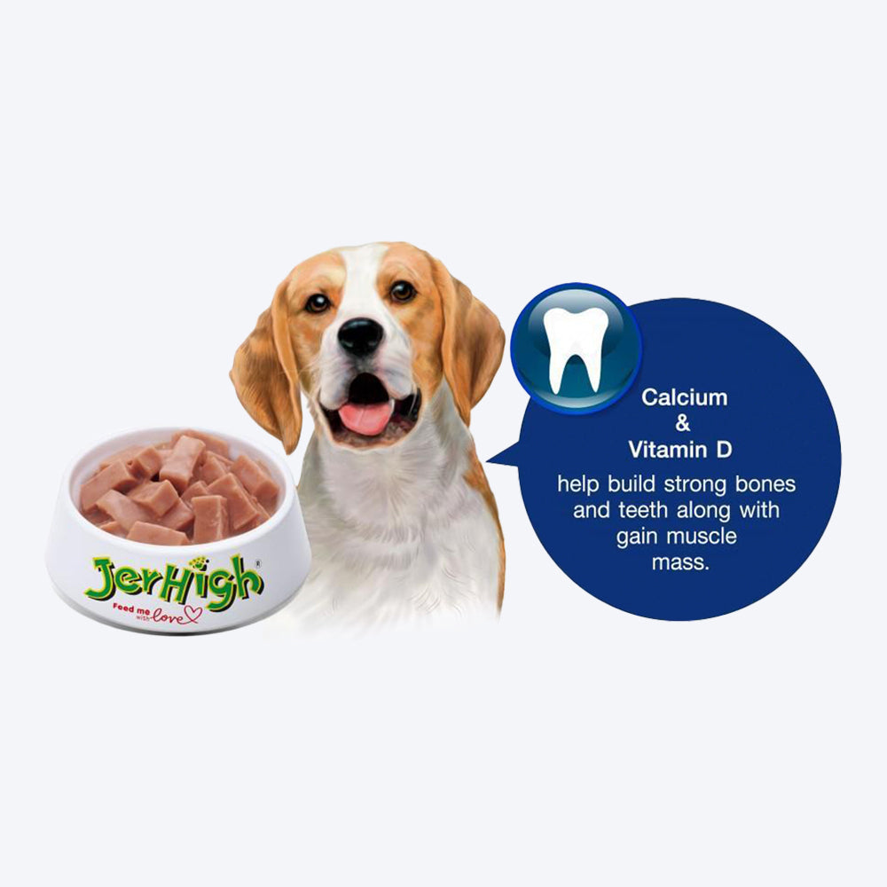 JerHigh Chicken Grilled in Gravy Wet Dog Food - 120 g packs - 04