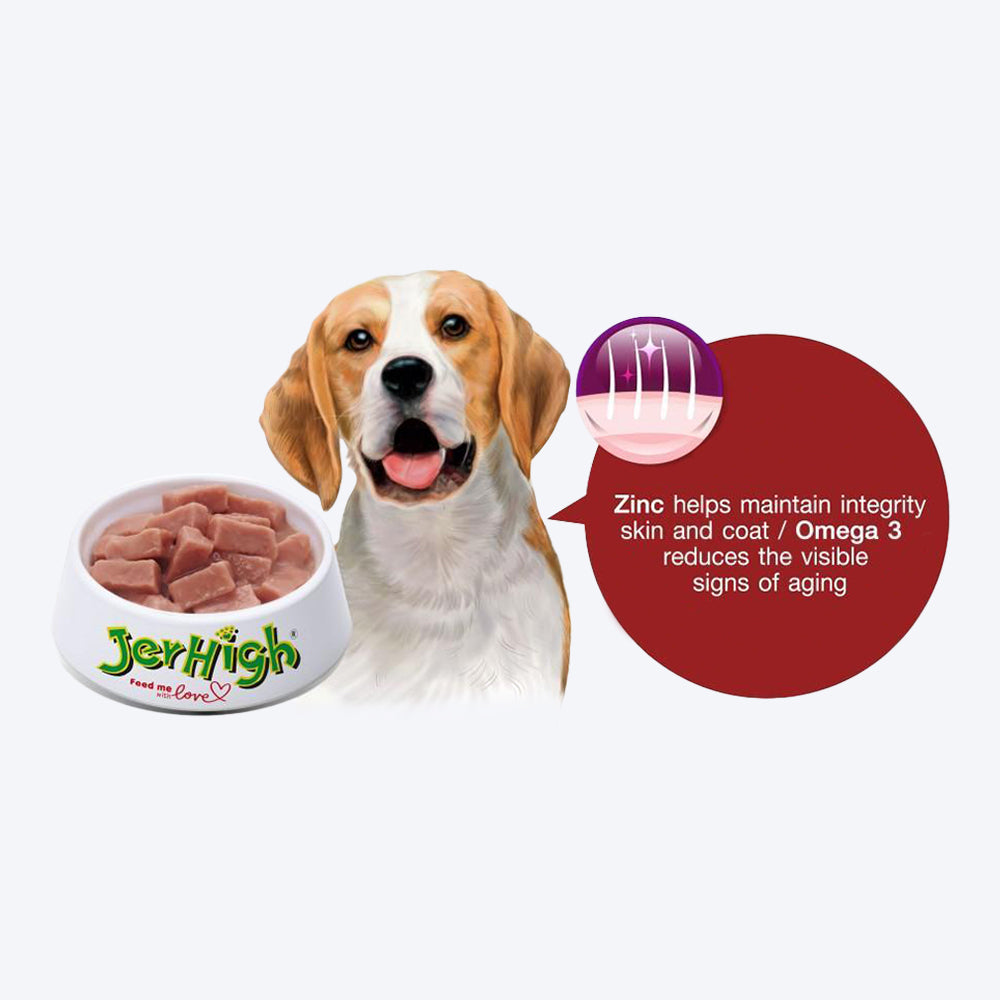 Jer High Roasted Duck in Gravy Wet Dog Food - 120 g - Heads Up For Tails