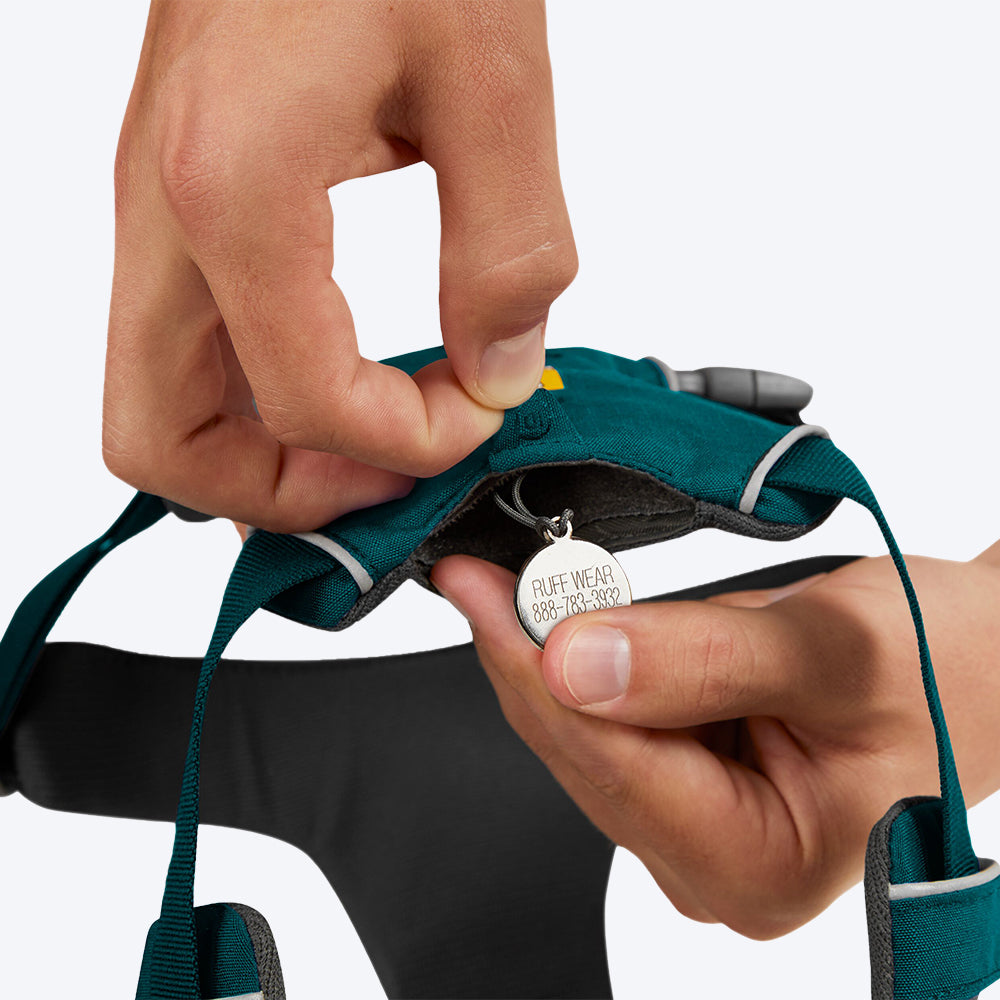 Ruffwear Front Range Dog Harness - Tumalo Teal - Heads Up For Tails