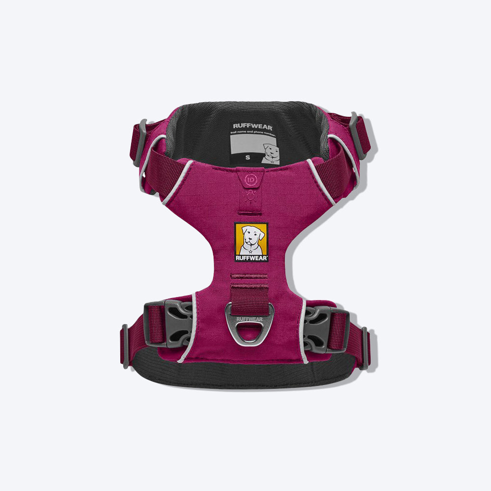 Ruffwear Front Range Dog Harness - Hibiscus Pink - Heads Up For Tails