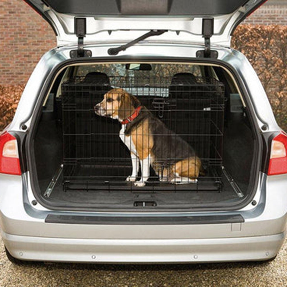 Savic Dog Cottage Cage - Black - Upto 13 kg - 107 x 72 x 79cm - Heads Up For Tails