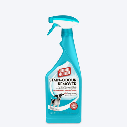 Simple Solution Stain and Odour Remover for Dogs & Cats - 750 ml - Heads Up For Tails
