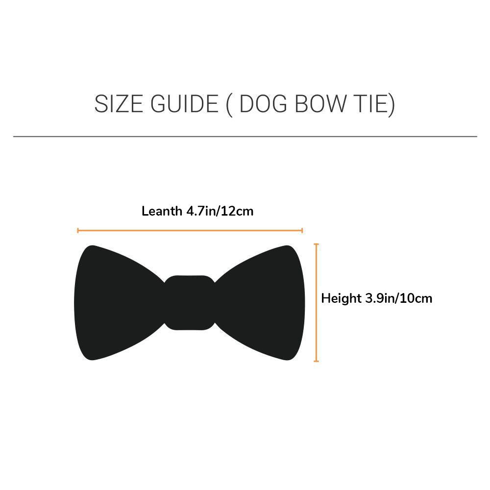 HUFT Best Bud Detachable Dog Bow Tie - Pink2