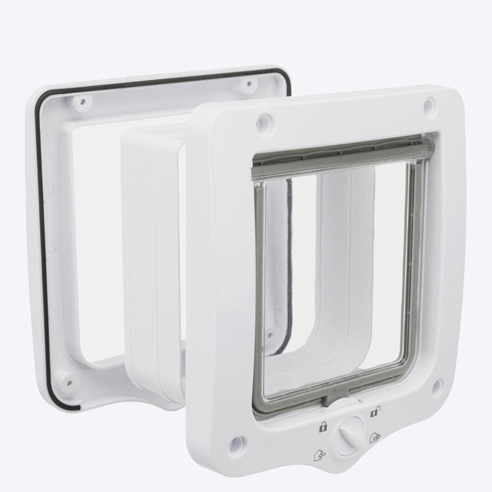 White cat hot sale flap