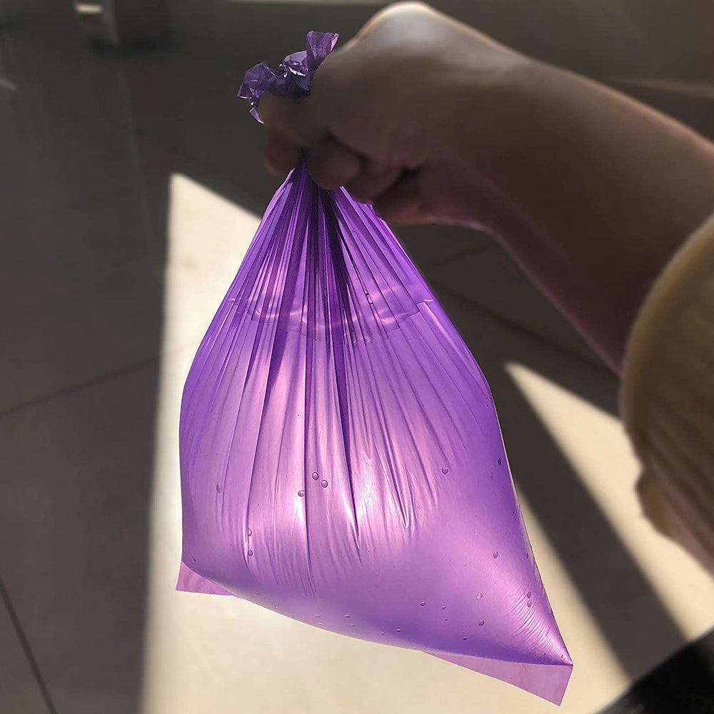 Trixie Dog Poop Bags with Lavender Scent - Purple - Heads Up For Tails