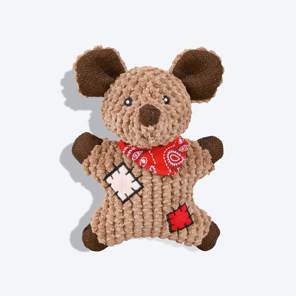 Trixie Mouse Plush Toy for Dogs- 19 cm - Heads Up For Tails