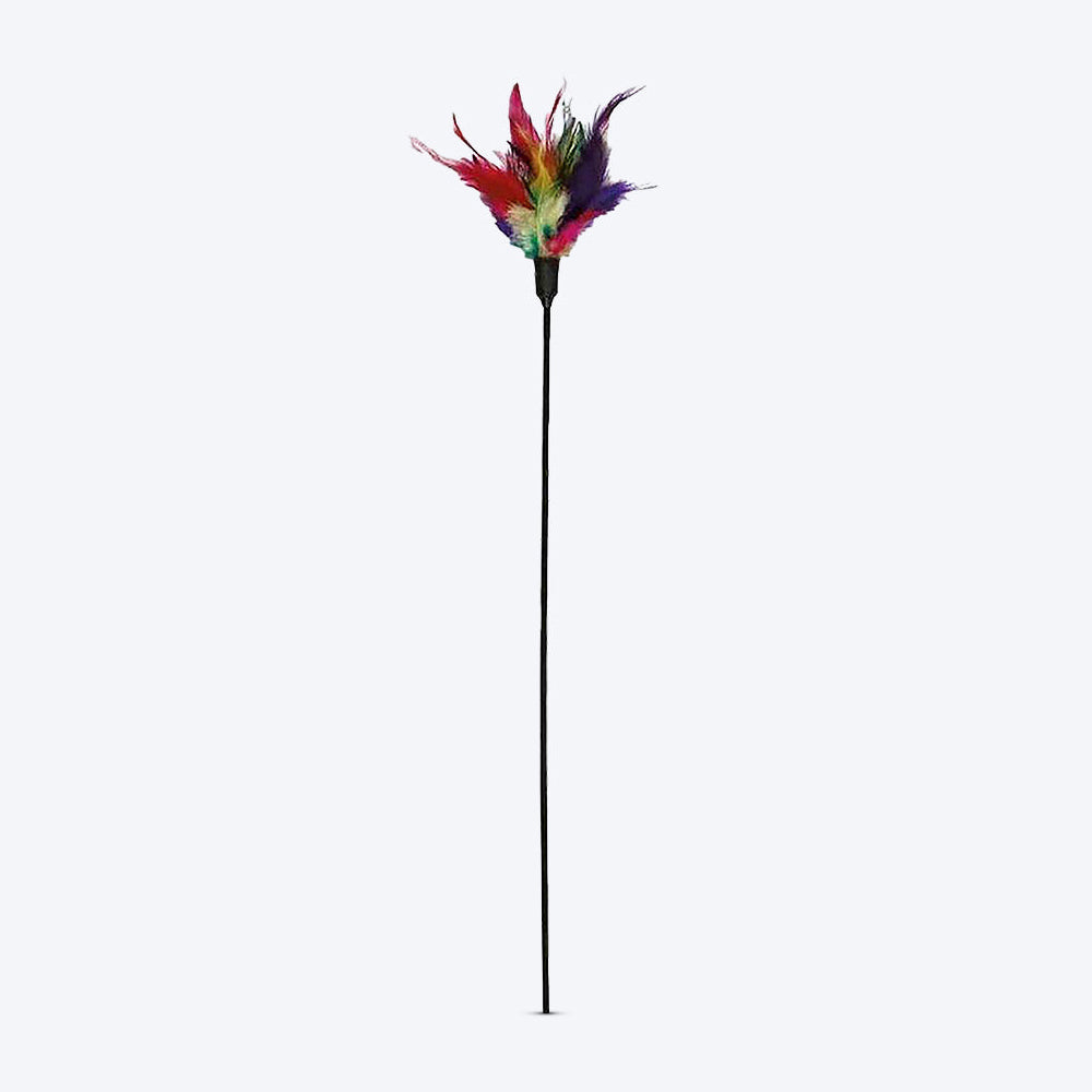 Trixie Playing Rod with Feathers - 50 cm_01