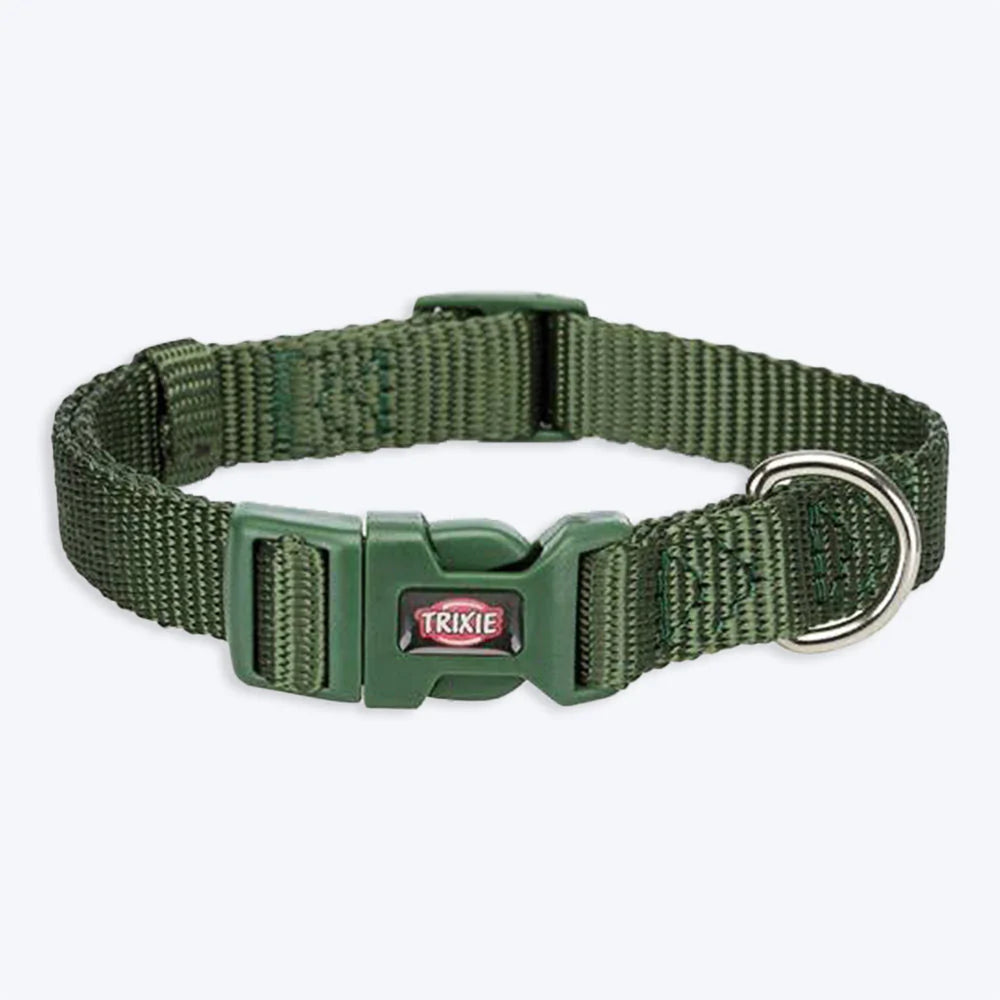 Trixie Premium Nylon Dog Collar, M-L: 35-55cm/ 20mm - Heads Up For Tails