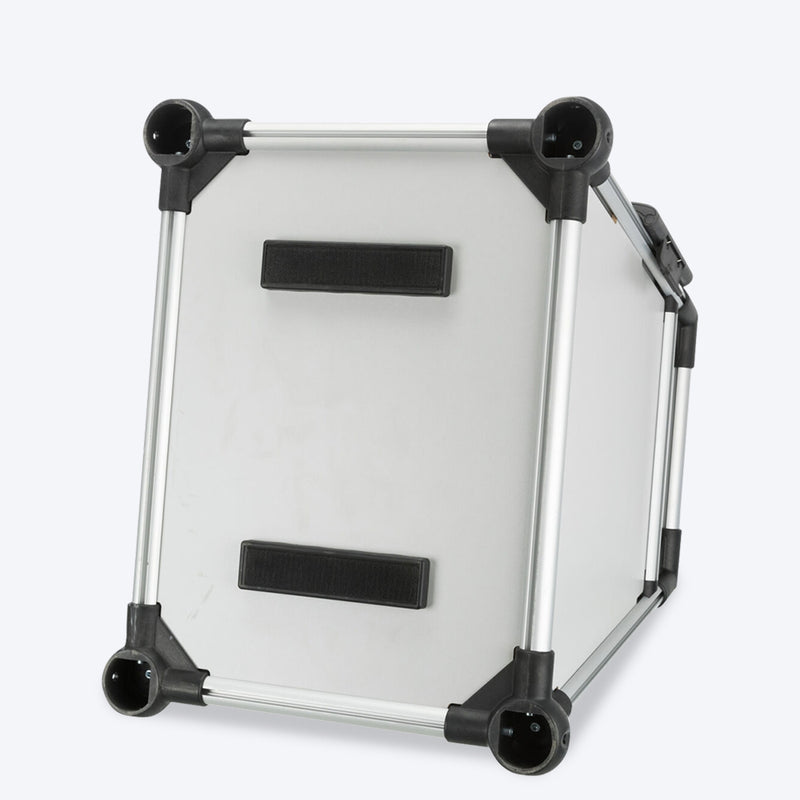 Trixie Silver Transport Box Aluminum For Dogs & Cats - Heads Up For Tails