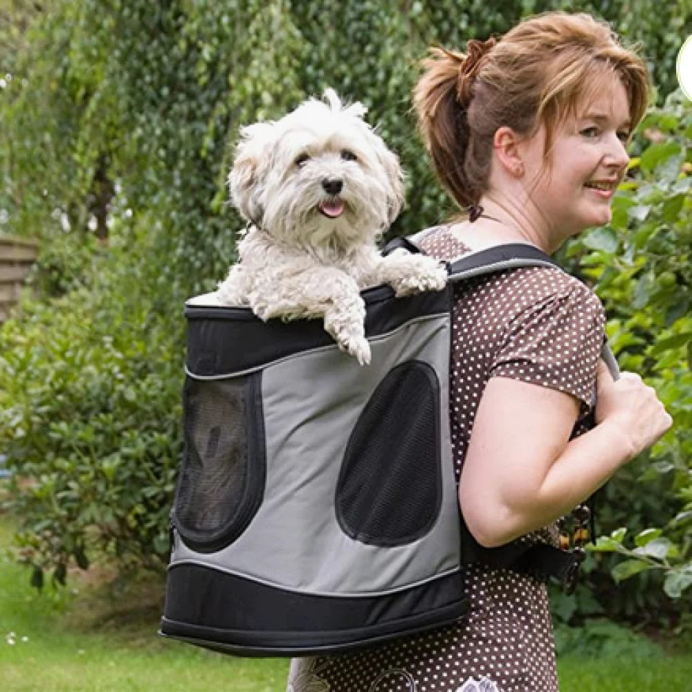 Trixie Timon Rucksack - Holds Up to 12 kg - Heads Up For Tails
