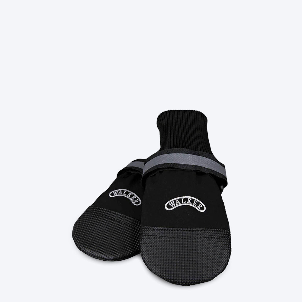Trixie Walker Care Comfort - Protective Boots for Dogs - 1 Pair ( 2 Boots Covers 2 Paws Only) - Heads Up For Tails