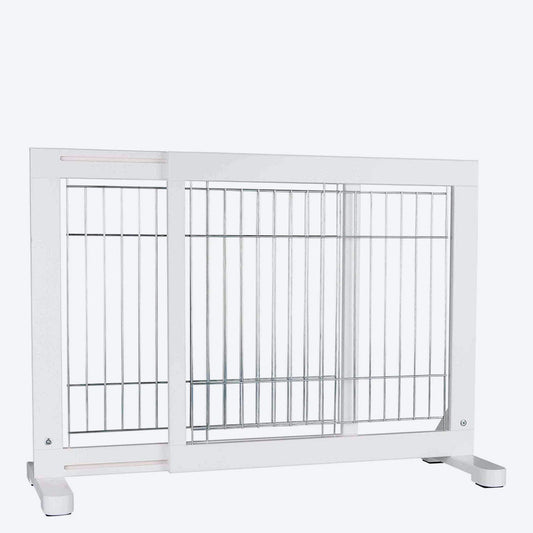 Trixie Wooden Dog Barrier- 65-108X61 cm - Heads Up For Tails