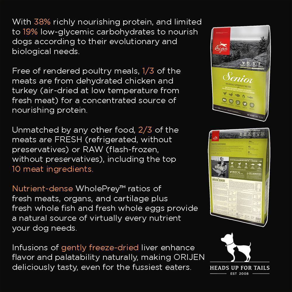 Orijen Senior Dry Dog Food (All Breeds)7
