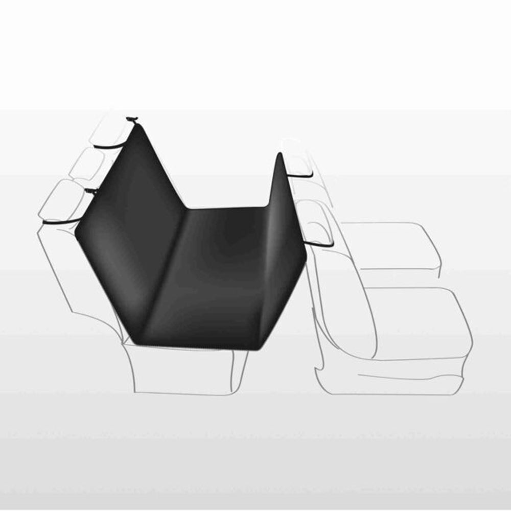 Trixie Car Seat Cover for Pets - Black - Heads Up For Tails