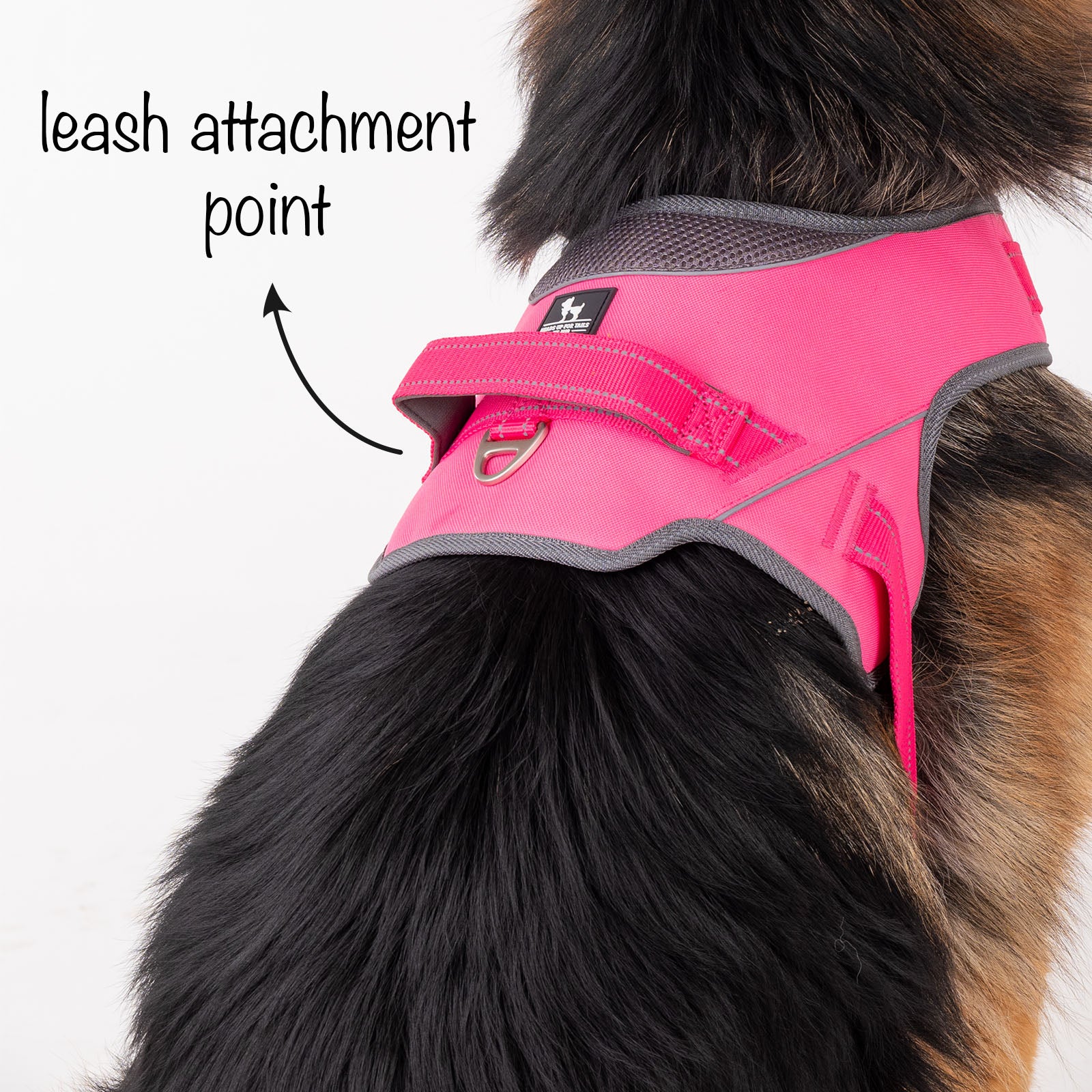 HUFT Easy On Dog Harness - Pink - Heads Up For Tails