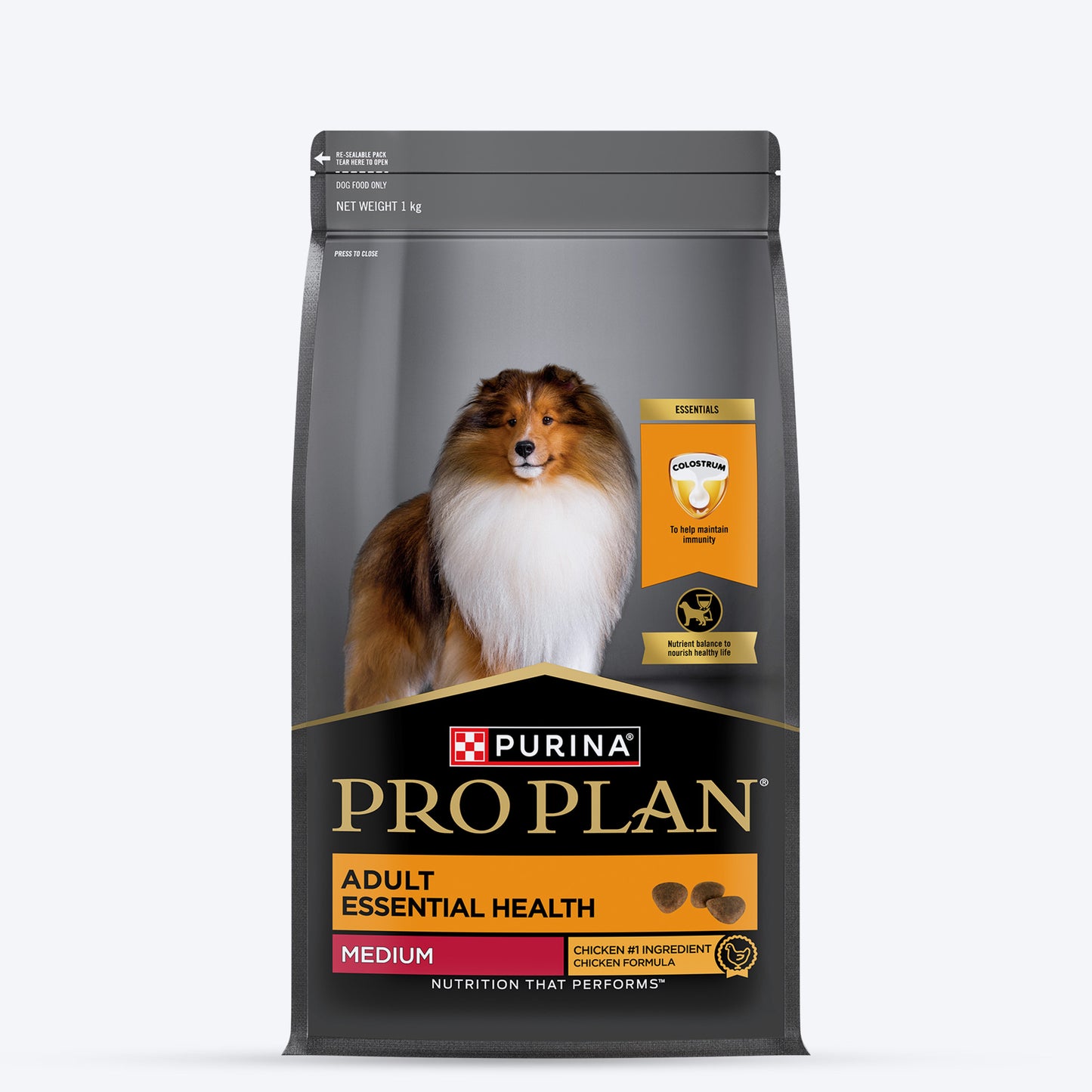 PURINA PRO PLAN Adult Medium Breed Dry Dog Food - Chicken Formula - Heads Up For Tails