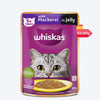 Whiskas Mackerel In Jelly (1+ Years) Adult Cat Wet Food - 80 gm Pack