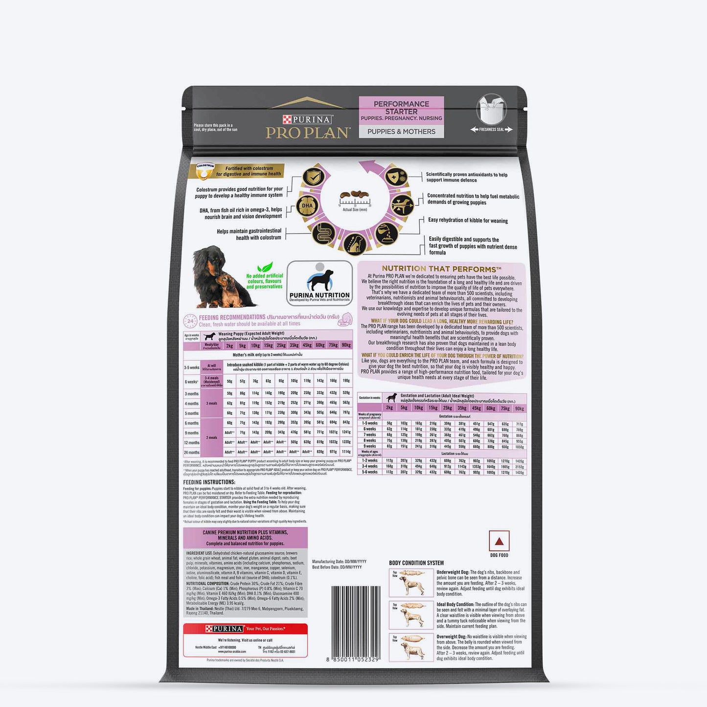 PURINA PRO PLAN Performance Starter Kit Dry Food For Puppy - Heads Up For Tails