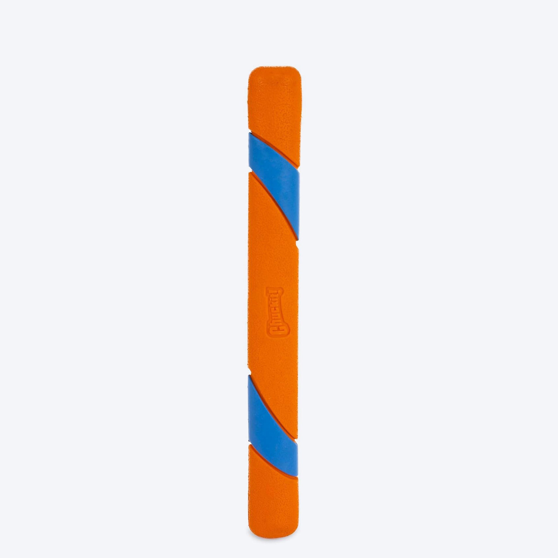 Chuckit! Ultra Fetch Stick Dog Toy - Orange & Blue - Heads Up For Tails