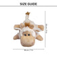 KONG Cozie Tupper Sheep Plush Dog Toy - Medium_03