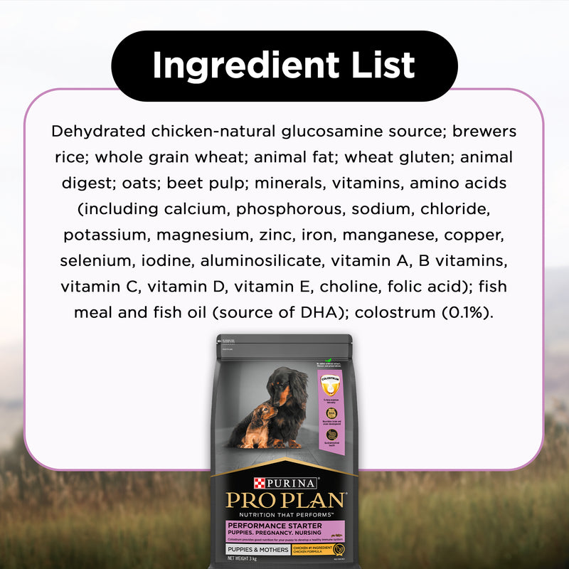 PURINA PRO PLAN Performance Starter Kit Dry Food For Puppy - Heads Up For Tails