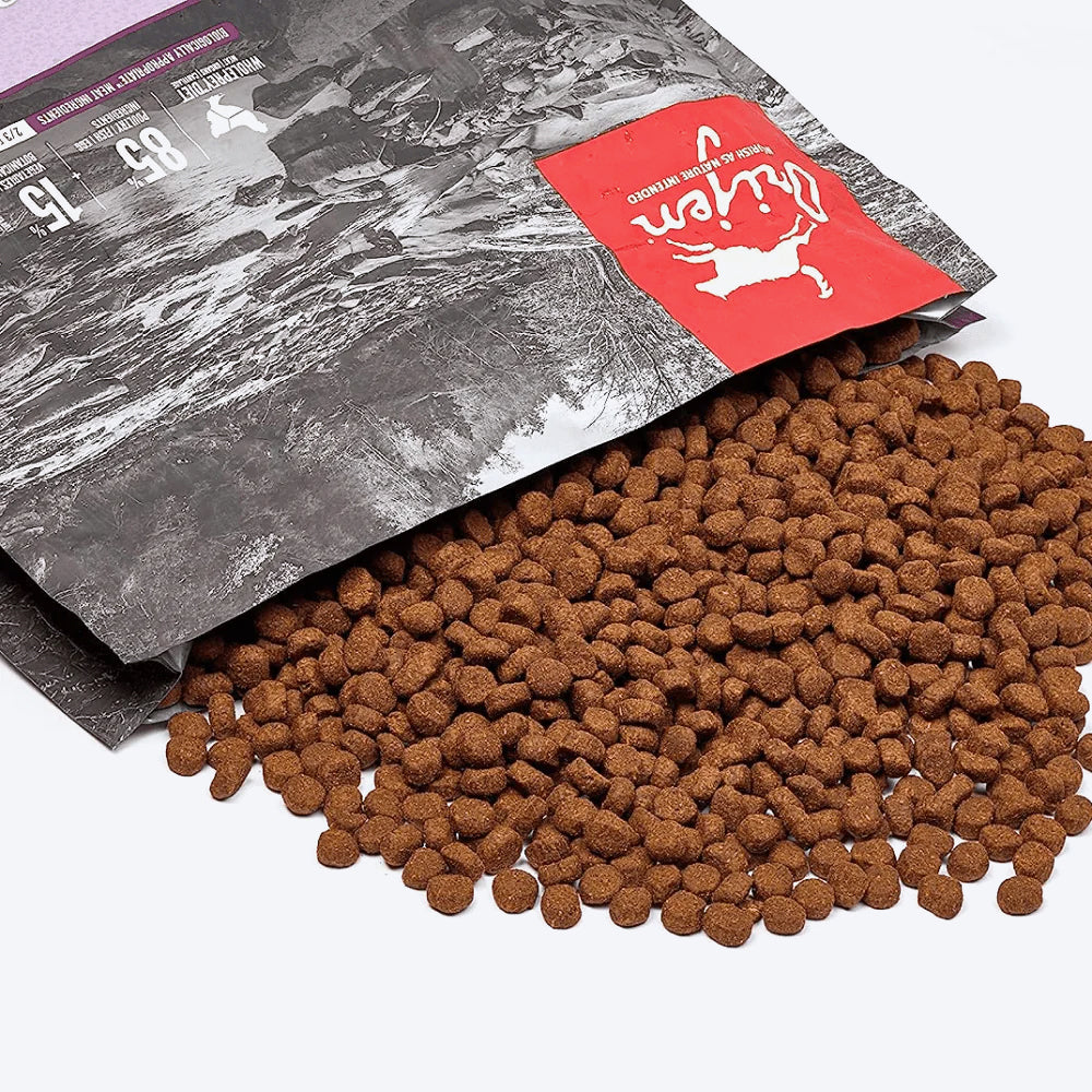 Orijen shop kibble size